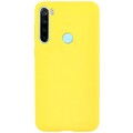 Силиконовый чехол Silicone Case желтый для Xiaomi Redmi Note 8T(#1)