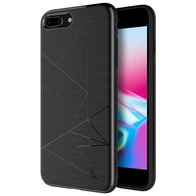 Силиконовая наладка Nillkin Magic Case Черная с  магнитами для автодержателя Nillkin для Apple iPhone 7 Plus(3)