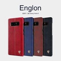 Кожаная накладка Nillkin Englon Blue для Samsung Galaxy Note 8(#4)