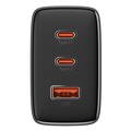 Сетевое зарядное устройство OS-Baseus Cube Pro Fast Charger 2C+U 65W  (P10152301113-00) Чёрный(#2)