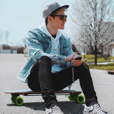 Электроскейт Xiaomi Acton Smart Electric Skateboard X1(6)