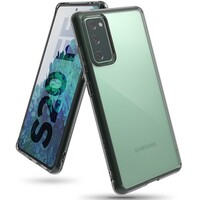 Чехол бампер Ringke Fusion Series прозрачно-черный для Samsung Galaxy S20 FE