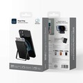 Магнитный кошелек-картхолдер для смартфона с подставкой WiWU Regal Magsafe Metal Stand Card Holder MW-006 коричневый(#3)