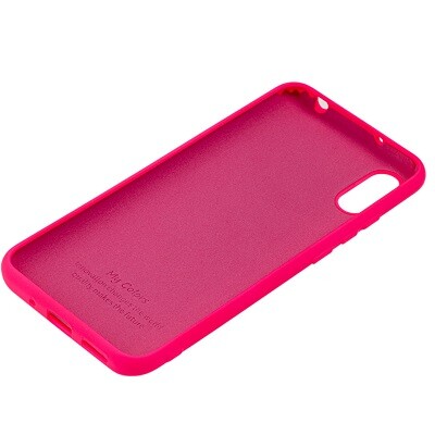 Силиконовый чехол Silicone Case малиновый для Xiaomi Redmi 9A(2)