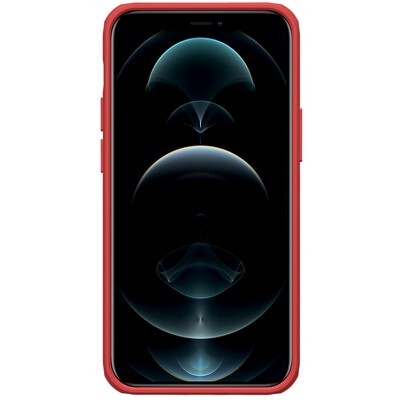 Пластиковый чехол с подставкой Nillkin Super Frosted Shield Pro Красный для Apple iPhone 13 mini(2)