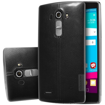 Силиконовый чехол Nillkin Nature TPU Case Grey для LG G4(3)