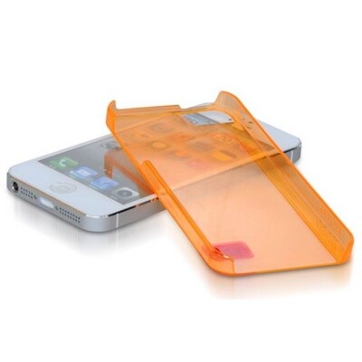 Пластиковый чехол HOCO Colorful Protective Case Orange для Apple iPhone 5/5s/SE(3)