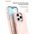 Силиконовый чехол Mutural Karen Series Liquid Silicone Magsafe Phone Case песочный для Apple iPhone 16(#4)