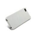 Кожаный чехол книга Melkco Leather Case White LC для Apple iPhone 4/4S(#2)
