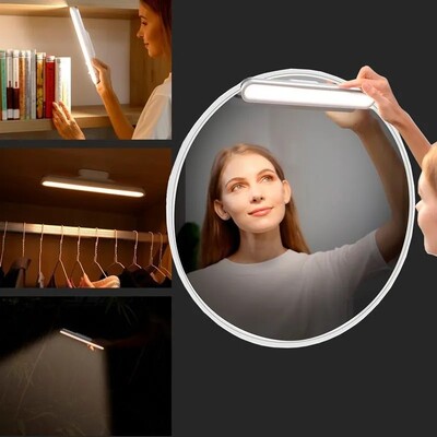 Лампа Baseus Magnetic Stepless Dimming Charging Desk Lamp Pro DGXC-02 белый(9)