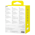 Baseus GaN5 Fast Charger (mini) 1C 30W  (With: Baseus Dynamic 3 Series Fast Charging Data Cable Type-C to Type-C 100W 1m Cluster) P10110902213-00 белый(#7)