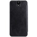 Кожаный чехол Nillkin Qin Leather Case Black для HTC One E9/One E9 Plus(#2)