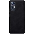 Кожаный чехол Nillkin Qin Leather Case Черный для Xiaomi 12 Lite(#2)