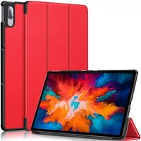 Полиуретановый чехол Nova Case красный для Lenovo Tab P11 Plus