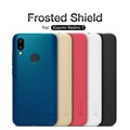 Пластиковый чехол с подставкой Nillkin Super Frosted Shield Синий для Xiaomi Redmi 7(#5)