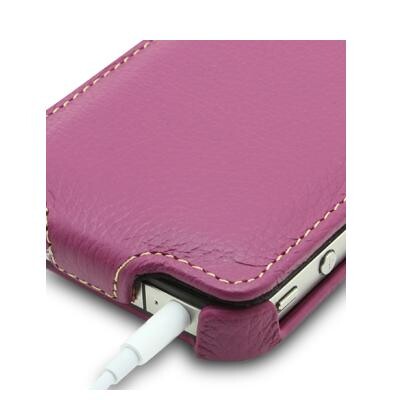 Кожаный чехол Melkco Leather Case Purple LC для Apple iPhone 4/4S(4)