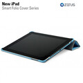 Кожаный чехол Zenus Smart Folio Cover Series Blue для Apple iPad 4(#3)