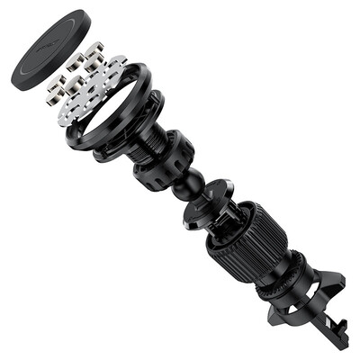 Автомобильный магнитный держатель Acefast Car Mount Magnetic Holder D6 черный(4)