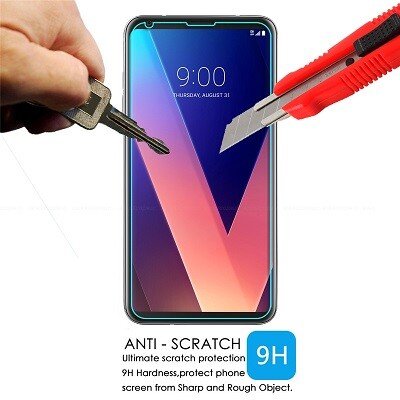 Противоударное защитное стекло Tempered Glass Protector 0.3mm для LG V30(2)