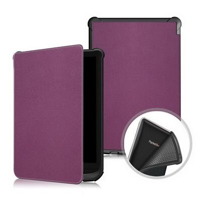 Полиуретановый чехол TPU Cover Case фиолетовый для PocketBook 617(2)