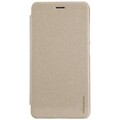 Полиуретановый чехол книга Nillkin Sparkle Leather Case Gold для Asus ZenFone 3 Zoom ZE553KL(#1)