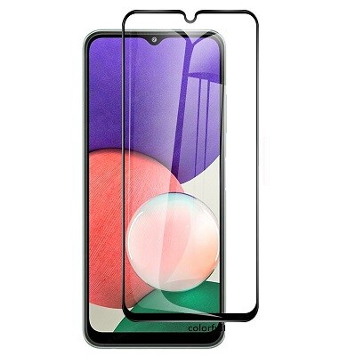 Противоударное защитное стекло Full Glue 0.3mm на полный экран для Samsung Galaxy A22s(1)