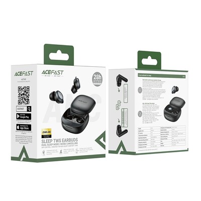 Беспроводные TWS-наушники для сна Acefast W10 Sleep Earbuds с ANC и Smart-дисплеем(7)