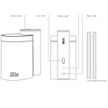 Увлажнитель воздуха Xiaomi Sothing Geometry Desktop Humidifier (DSHJ-H-002) White(#7)