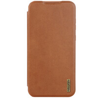 Кожаный чехол Nillkin Qin Pro Leather Case Коричневый для Samsung Galaxy A56