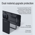 Пластиковый чехол с пластиной Magsafe Nillkin Super Frosted Shield Pro Magnetic Case Черный для Huawei Honor Magic 5(#4)