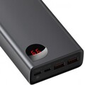 Внешний аккумулятор Baseus PPIMDA-D01 Adaman Metal Digital Display Quick Charge Power Bank 65W 20000mAh черный(#5)
