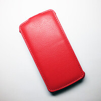 Кожаный чехол Armor Case Red для Philips Xenium W832