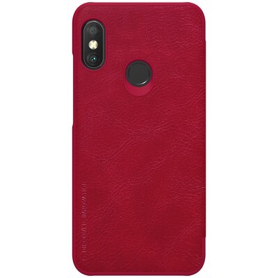 Кожаный чехол Nillkin Qin Leather Case Красный для Xiaomi Mi A2 Lite\ Redmi 6 Pro(2)
