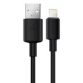 Силиконовый кабель Acefast C25-02 USB-A to Lightning charging data cable(#1)