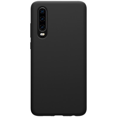 Силиконовый чехол-накладка Nillkin Flex Pure Case Черный для Huawei P30(1)