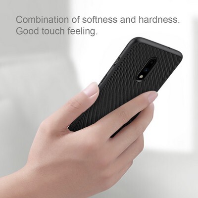 Чехол Nillkin Textured Case Черный для OnePlus 7(4)