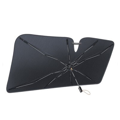 Солнцезащитный зонт для автомобиля Baseus CoolRide Windshield Sun Shade Umbrella Lite (CRKX000101) 141*75mm черный(1)