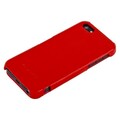 Кожаный чехол HOCO Duke folder Leather Case Red для Apple iPhone 5/5s/SE(#4)