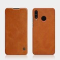Кожаный чехол Nillkin Qin Leather Case Коричневый для Huawei P30 Lite(#4)