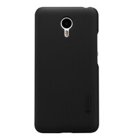 Пластиковый чехол с пленкой Nillkin Super Frosted Shield Black для Meizu M2 Note