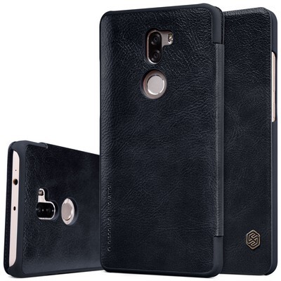 Кожаный чехол Nillkin Qin Leather Case Black для Xiaomi Mi5S Plus(3)