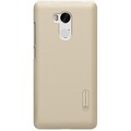 Пластиковый чехол с пленкой Nillkin Super Frosted Shield Gold для Xiaomi RedMi 4 Pro(#1)