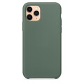 Силиконовый чехол темно-зеленый для Apple iPhone 11 Pro Max(#2)