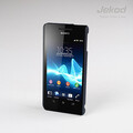 Пластиковый чехол Jekod Cool Case Black для Sony Xperia V LT25i(#1)