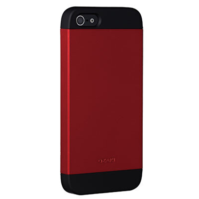Пластиковый чехол Ozaki О!Coat Wardrobe Black/Red (OC549BK/RD) для Apple iPhone 5/5s/SE(1)