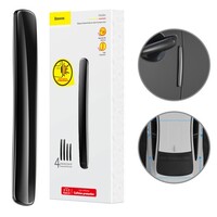 Защитные молдинги для дверей автомобиля Baseus Streamlined car door bumper strip (CRFZT-01) - Black