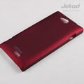 Пластиковый чехол Jekod Cool Case Red для Sony Xperia C S39h(#1)