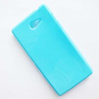 Силиконовый чехол Becolor Light Blue для Sony Xperia M2 Dual S50h