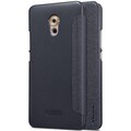 Полиуретановый чехол книга Nillkin Sparkle Leather Case Black для Meizu PRO 6 Plus(#3)