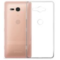 Силиконовый бампер Becolor TPU Case 0.6mm прозрачный для Sony Xperia XZ2 Compact(#1)